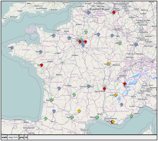 Known non-profit ISP projects in France