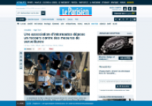 Capture d'écran : Le Parisien -  Une association d'internautes dépose un recours contre des mesures de surveillance